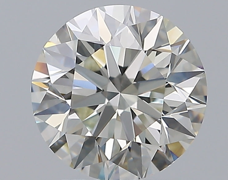 2.51ct Round Natural Diamond — J VS2, GIA Certified