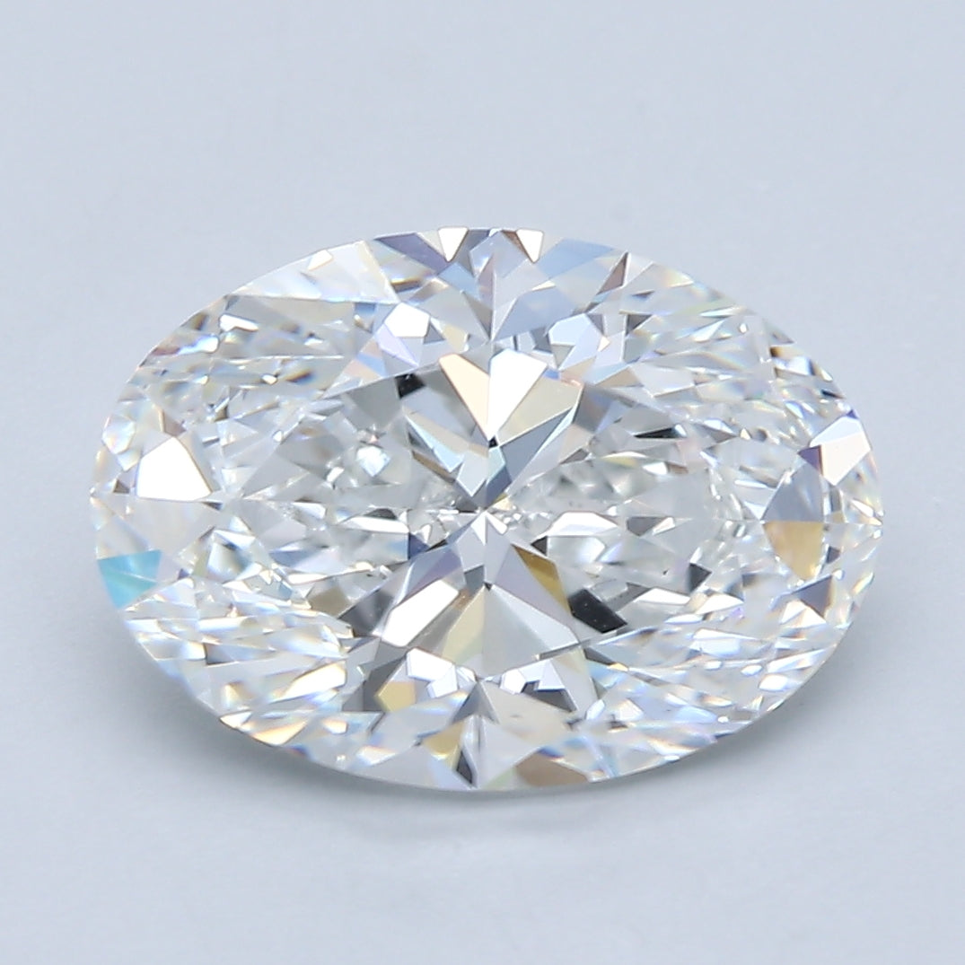 4.01ct Oval Natural Diamond — E VS2, GIA Certified