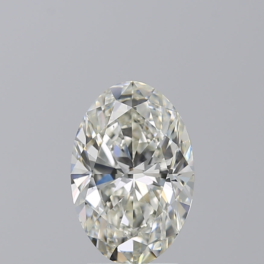 3.01ct Oval Natural Diamond — J VS1, GIA Certified