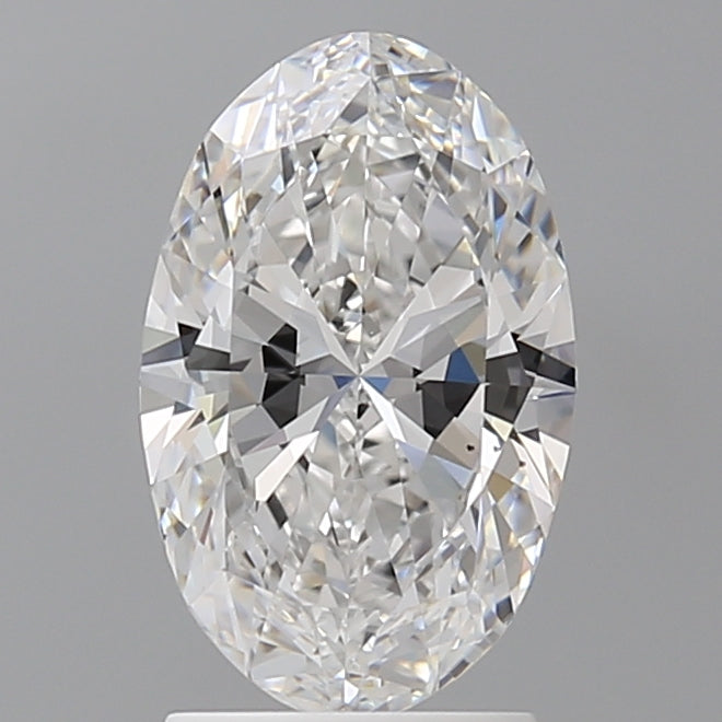 2.07ct Oval Lab-Grown Diamond — D VS2, IGI Certified