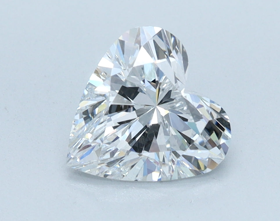 1.07ct Heart, D VS2 — IGI