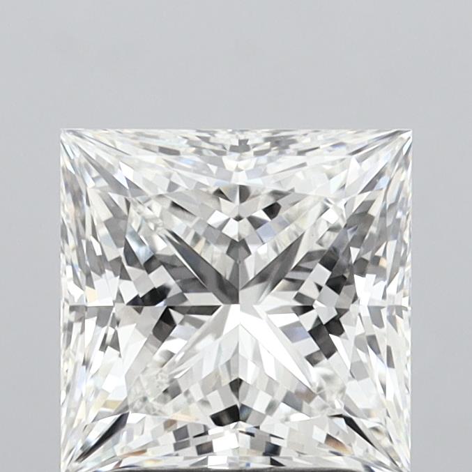 3.09ct Princess, F VVS2 — IGI