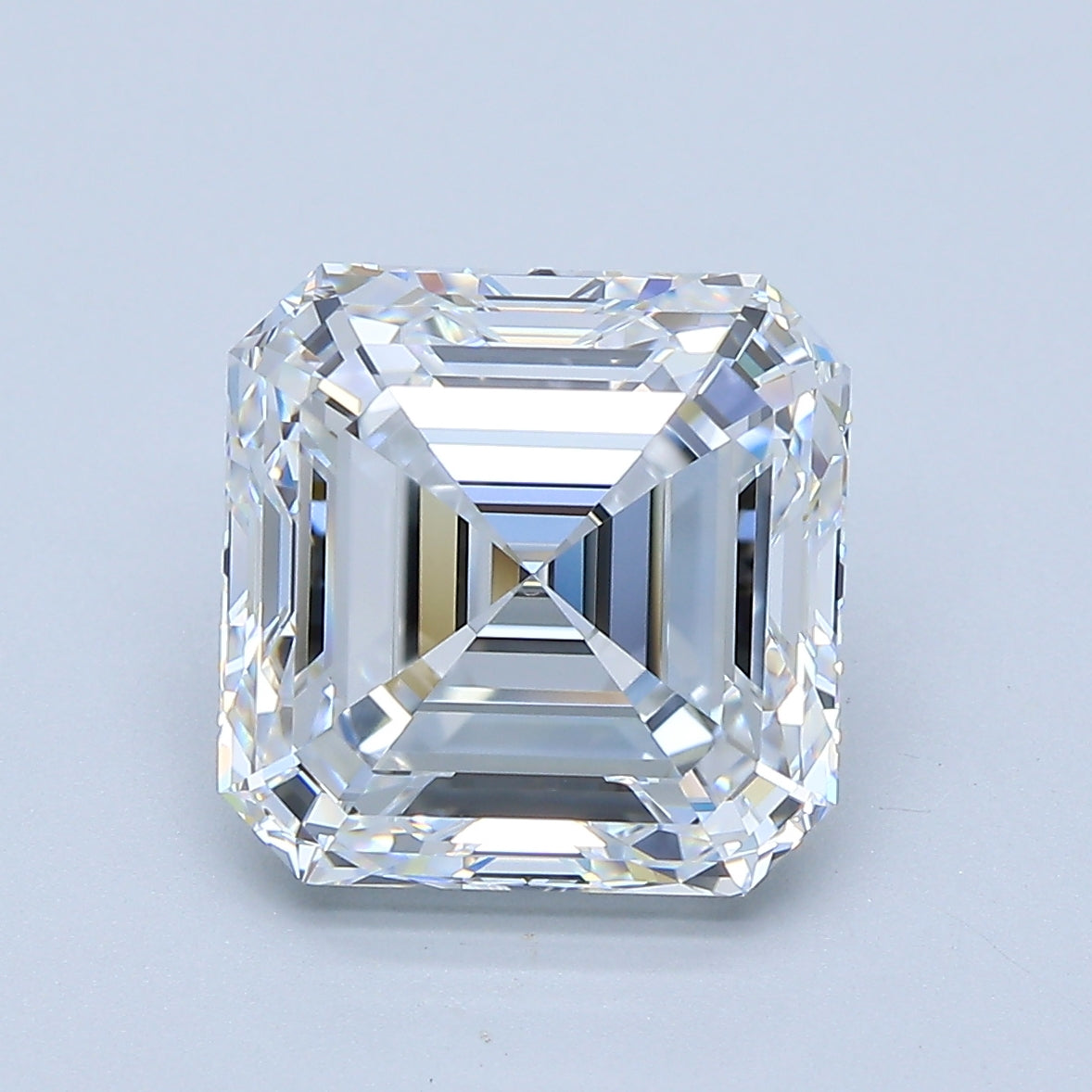 4.66ct Asscher Natural Diamond — D FL, GIA Certified
