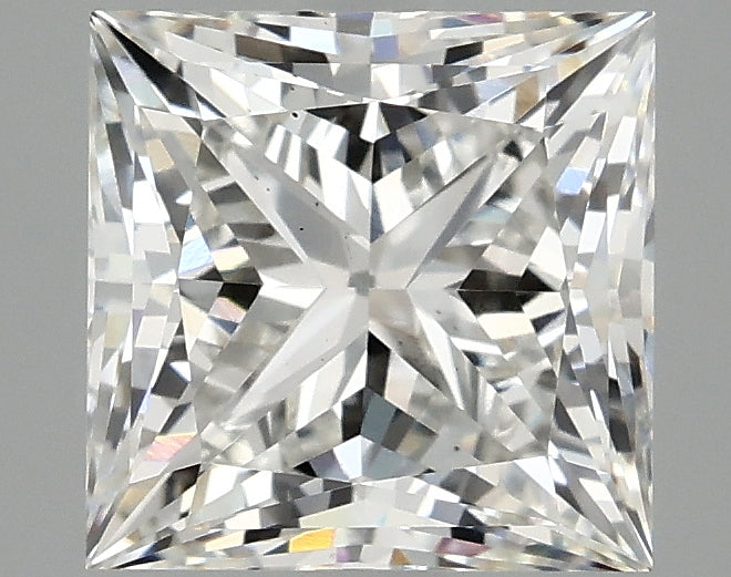 2.66ct Princess Lab-Grown Diamond — F VS1, IGI Certified