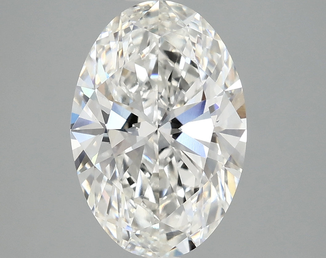 3.39ct Oval, F VVS2 — IGI