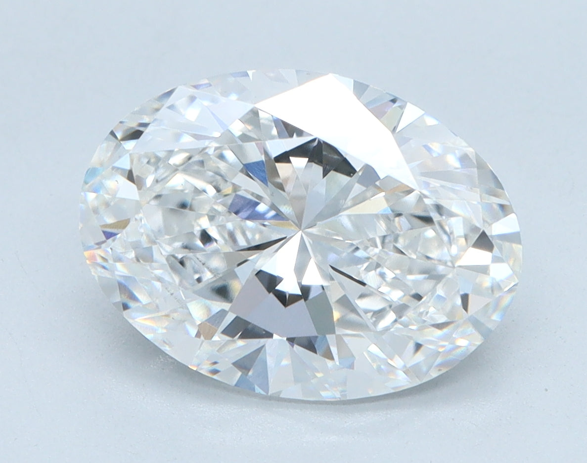 3.01ct Oval, E VS2 — IGI