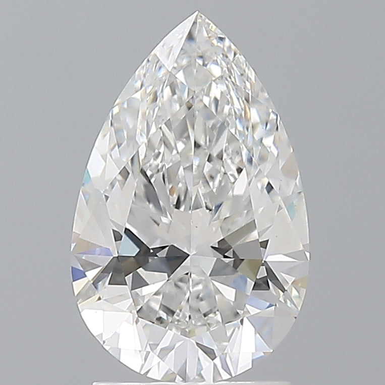 2.1ct Pear Lab-Grown Diamond — E VS1, IGI Certified