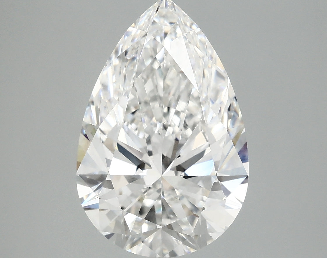 3.66ct Pear, E VS1 — IGI