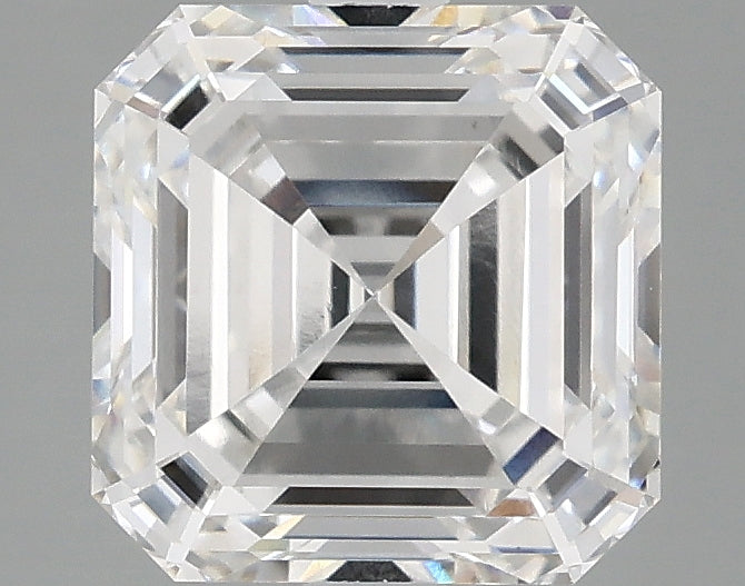 2.59ct Asscher, F VS1 — IGI