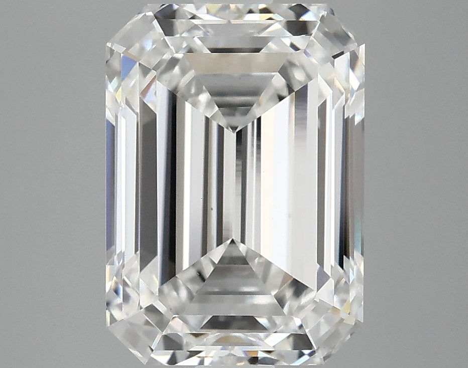 4.09ct Emerald, F VS1 — IGI
