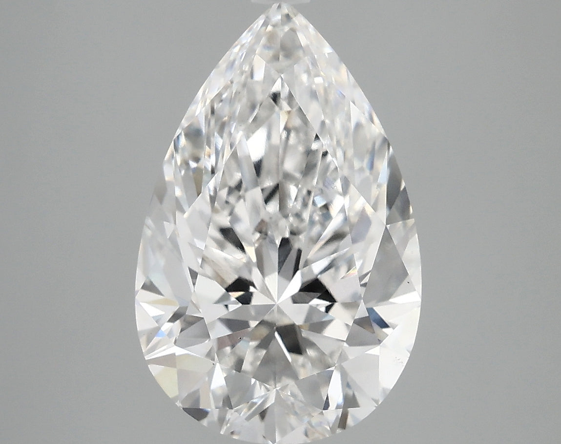 4.03ct Pear, E VS1 — IGI
