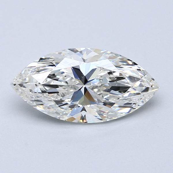 2.5ct Marquise Natural Diamond — I SI2, GIA Certified