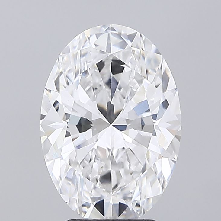 3.63ct Oval, D VVS2 — IGI