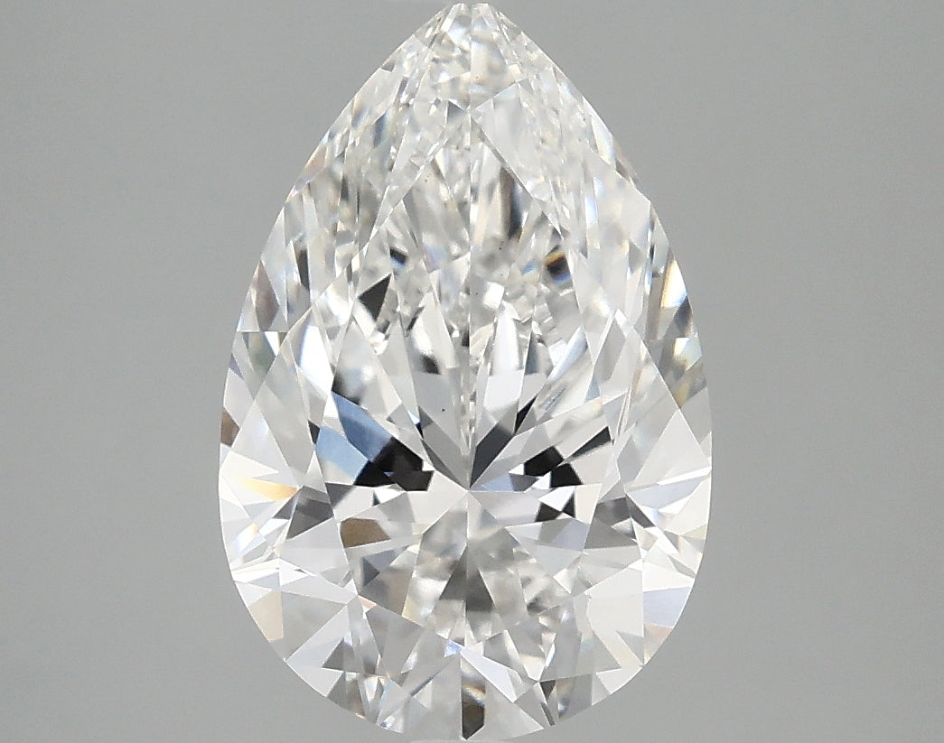 3.1ct Pear Lab-Grown Diamond — F VS1, IGI Certified