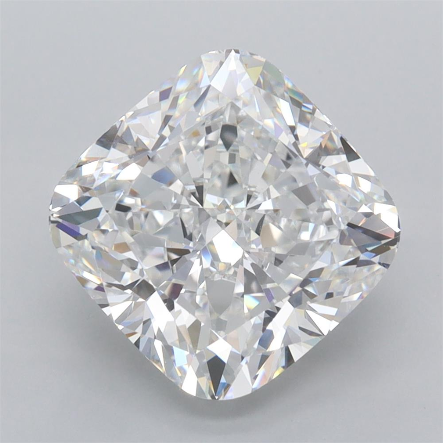 4.99ct Cushion, D VVS1 — IGI