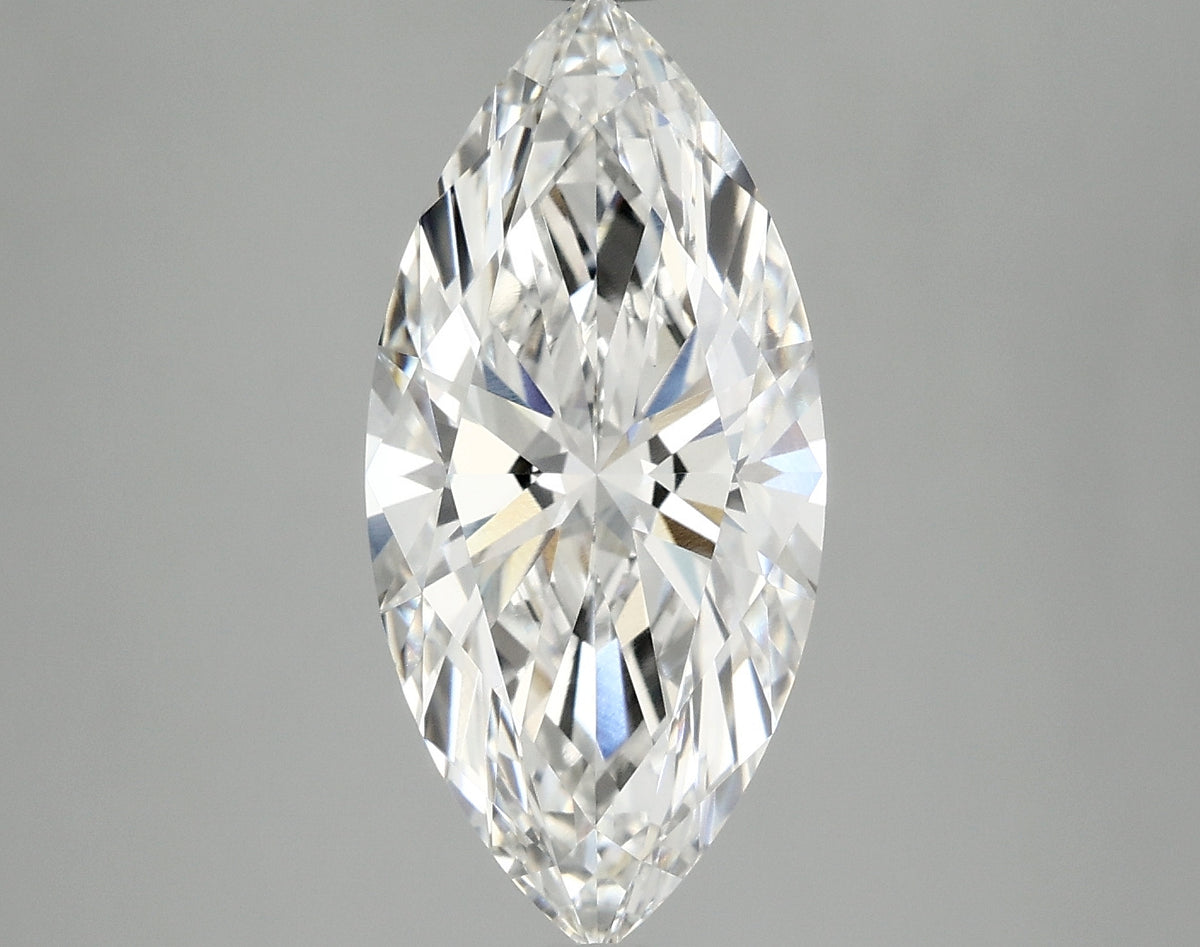 3.29ct Marquise, F VVS2 — IGI