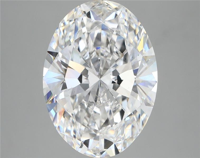 4.38ct Oval Lab-Grown Diamond — D VS2, IGI Certified
