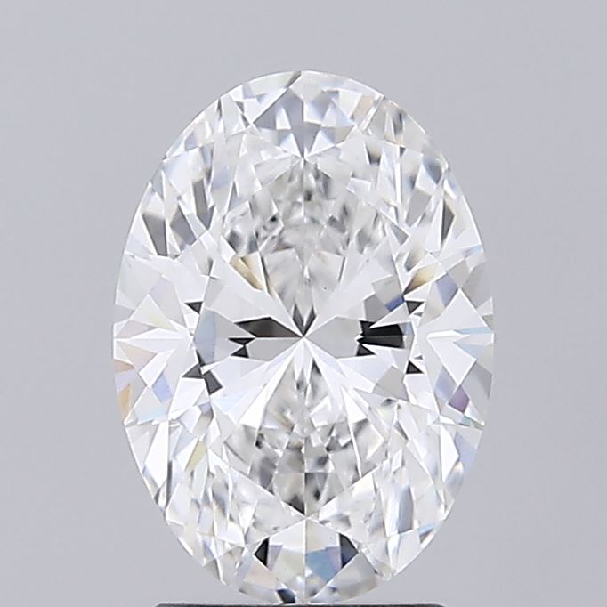 2.09ct Oval, D VVS2 — IGI