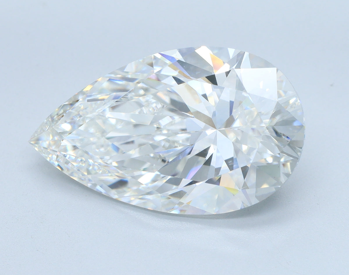 8.09ct Pear, E VS1 — IGI