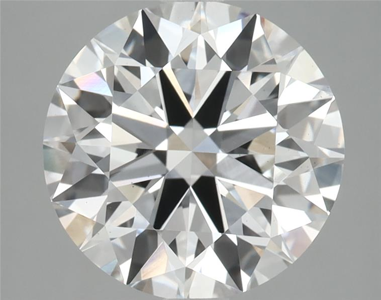 4.02ct Round, F VS2 — IGI