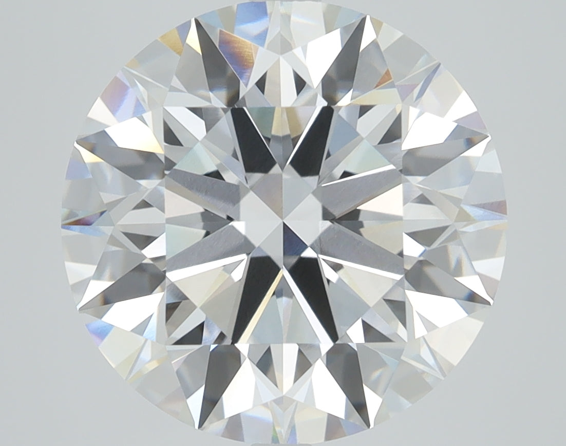 5.02ct Round, E VVS1 — GIA