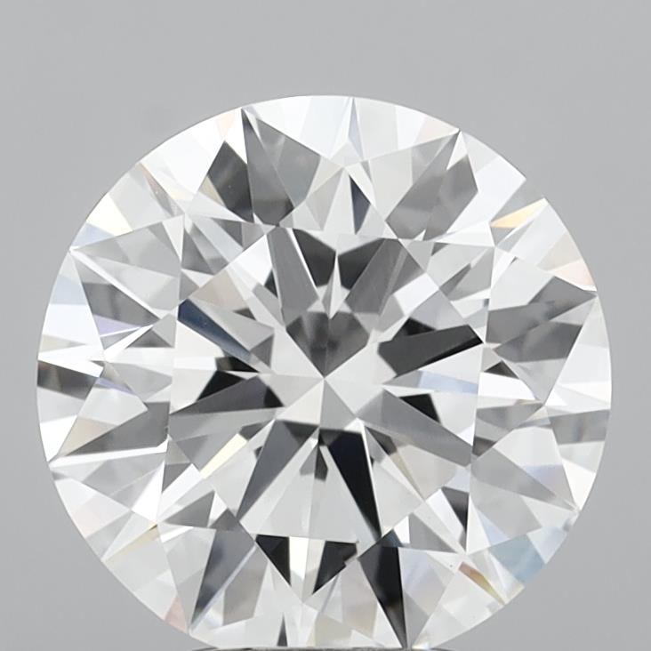 4.24ct Round, E VVS2 — IGI