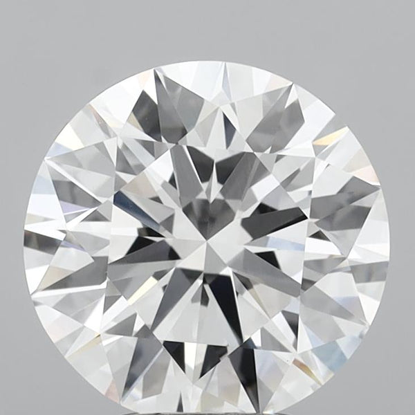4.24ct Round, E VVS2 — IGI