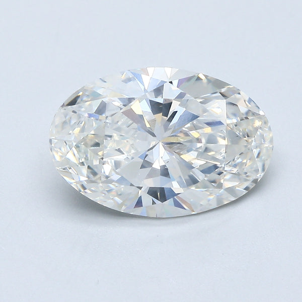 3.6ct Oval Natural Diamond — G SI1, GIA Certified