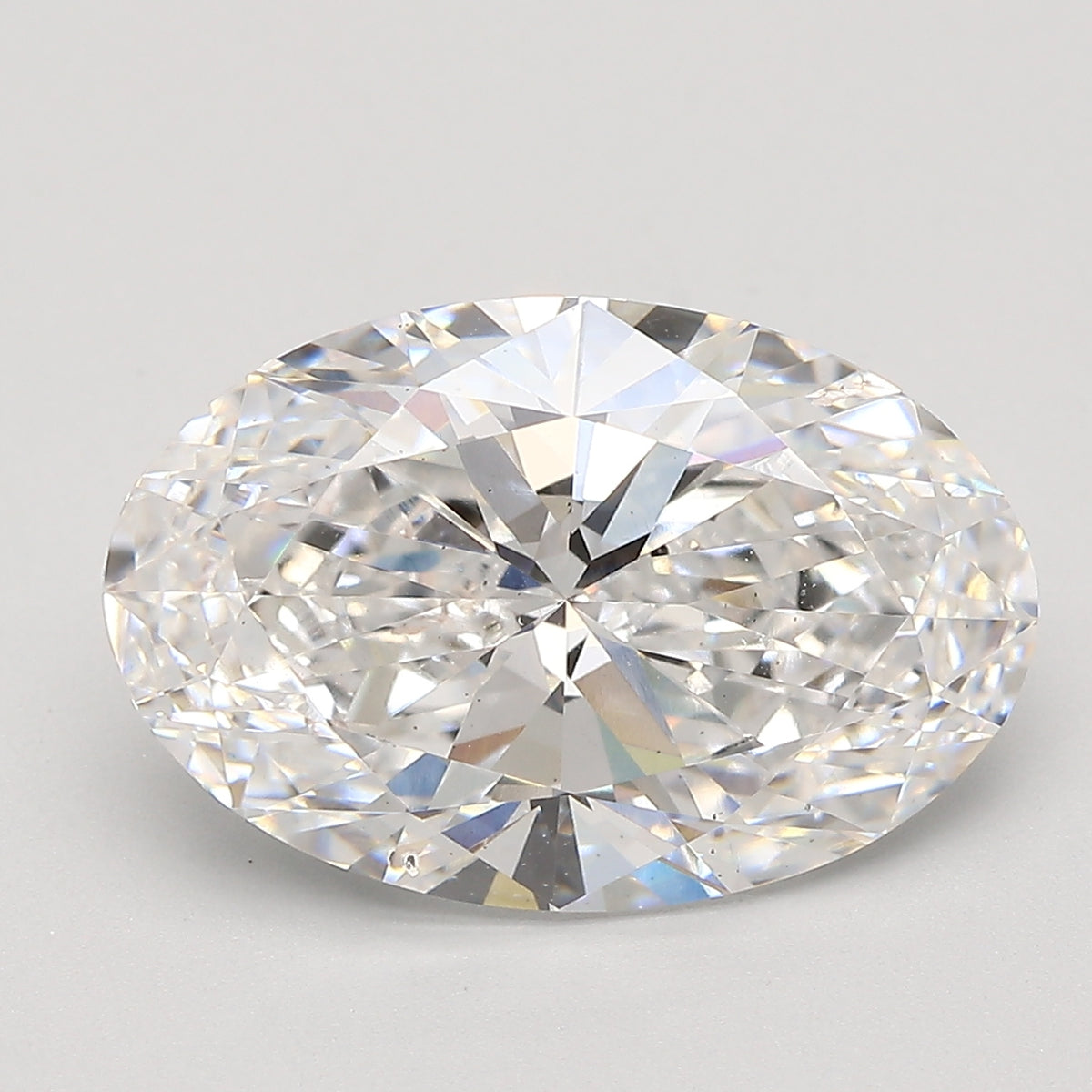 5.01ct Oval Lab-Grown Diamond — D VS2, IGI Certified