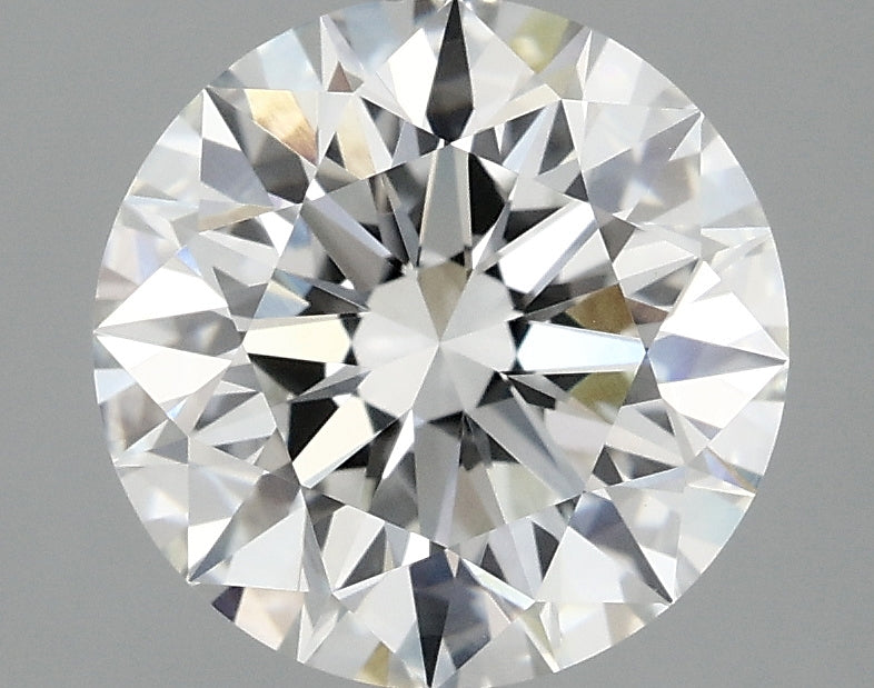 3.09ct Round, F VVS2 — IGI