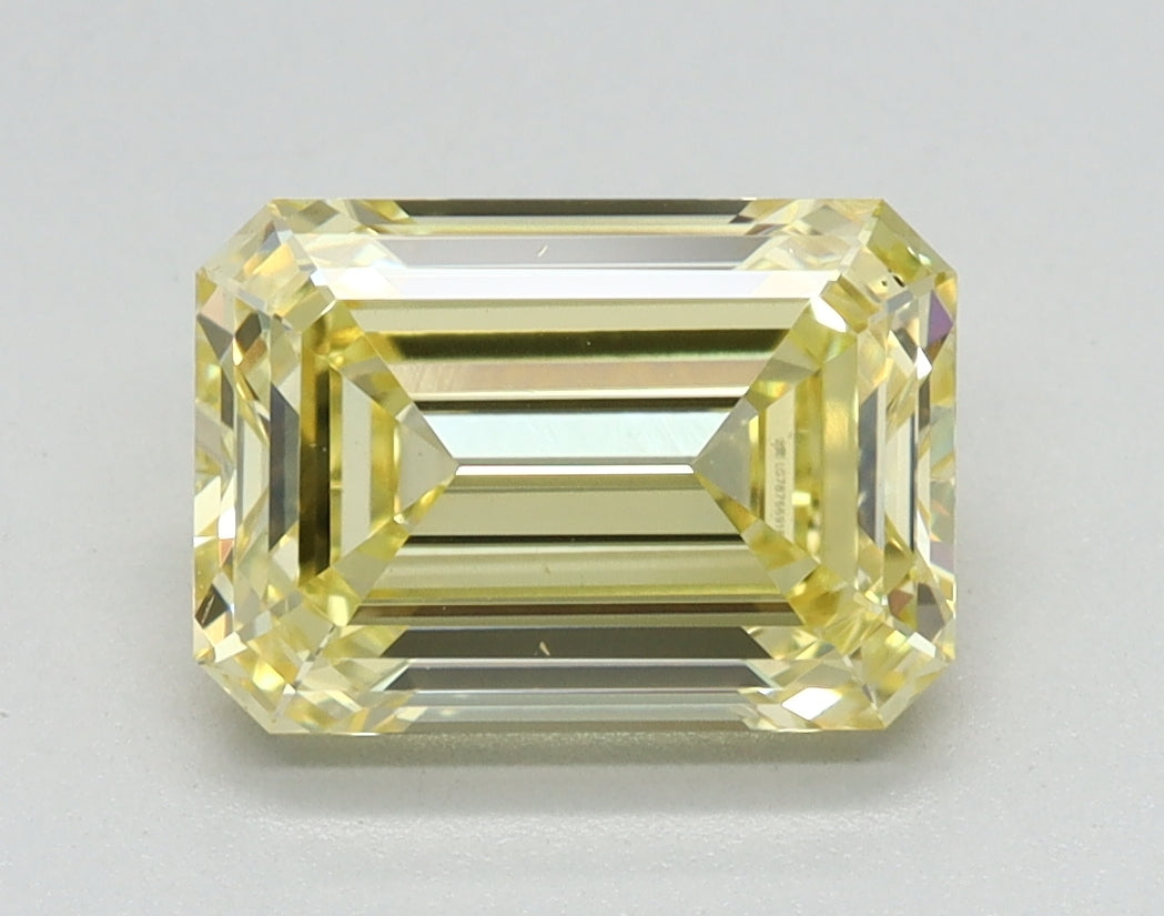 2.00ct Emerald Fancy Intense Yellow Lab-Grown Diamond — VS2 | IGI