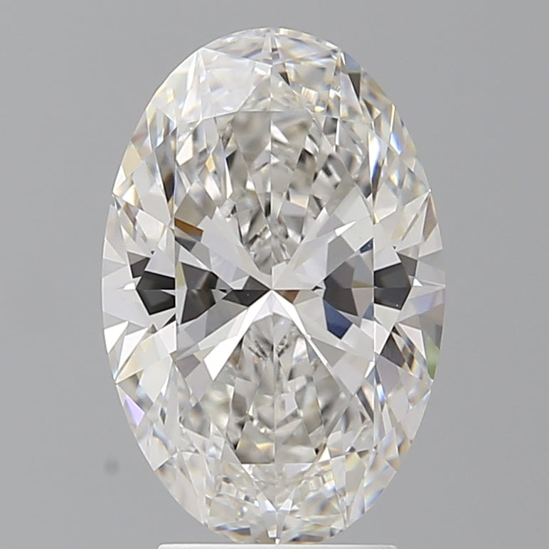 3.53ct Oval Lab-Grown Diamond — F VVS2, IGI Certified