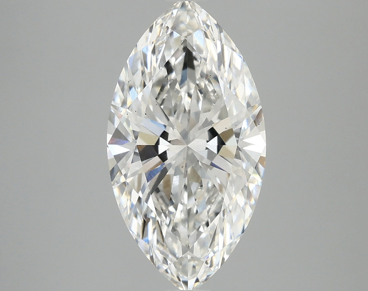 3.43ct Marquise, F VS2 — IGI