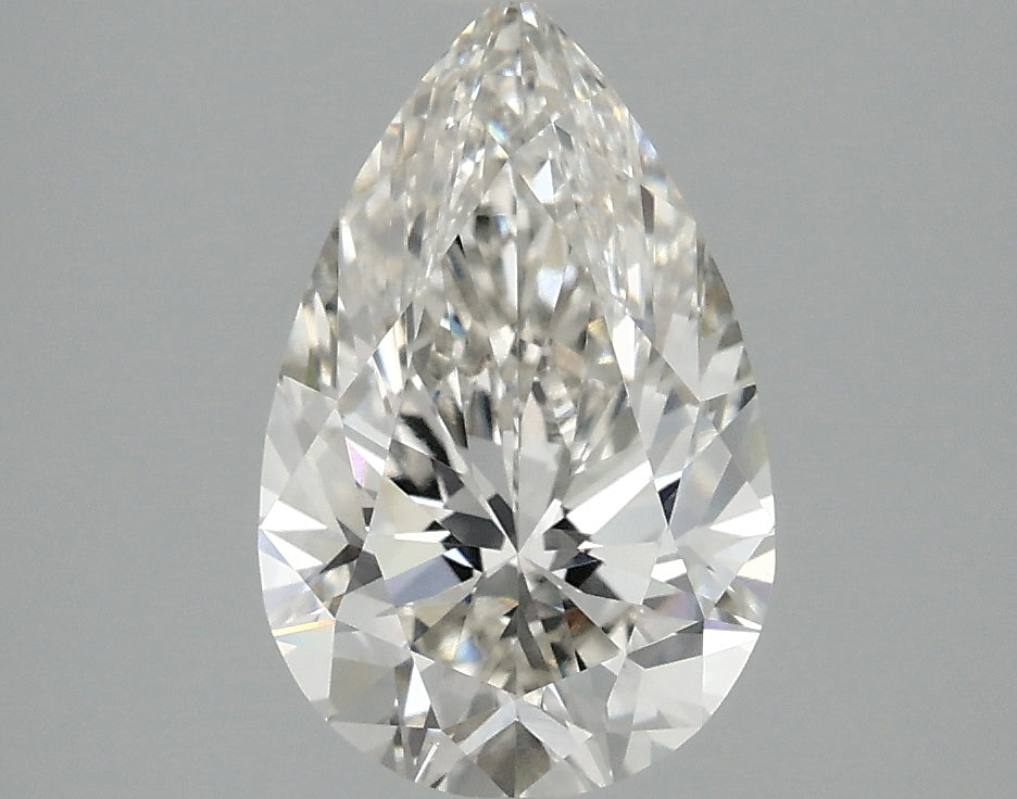 2.06ct Pear, F VVS2 — IGI
