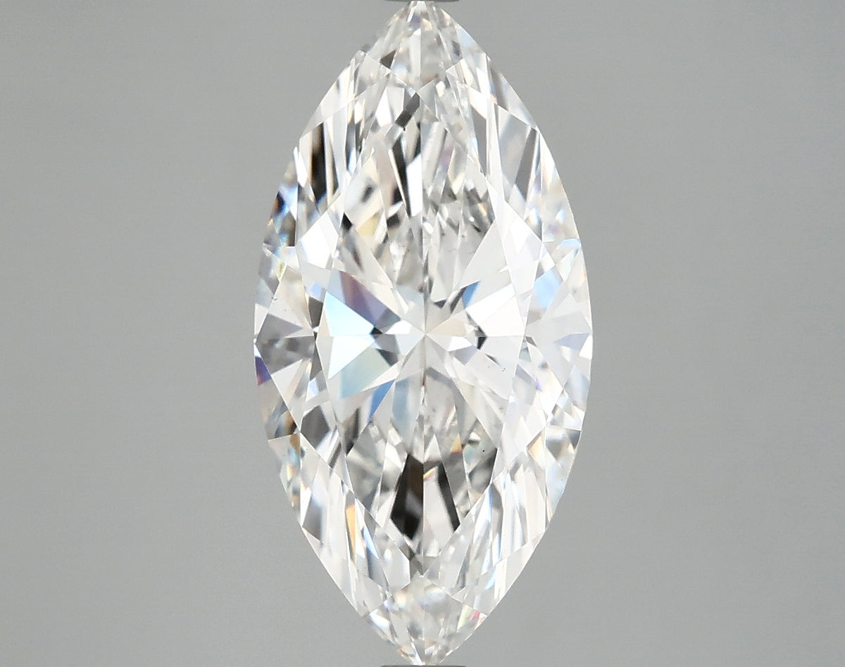 3.89ct Marquise, F VS2 — IGI