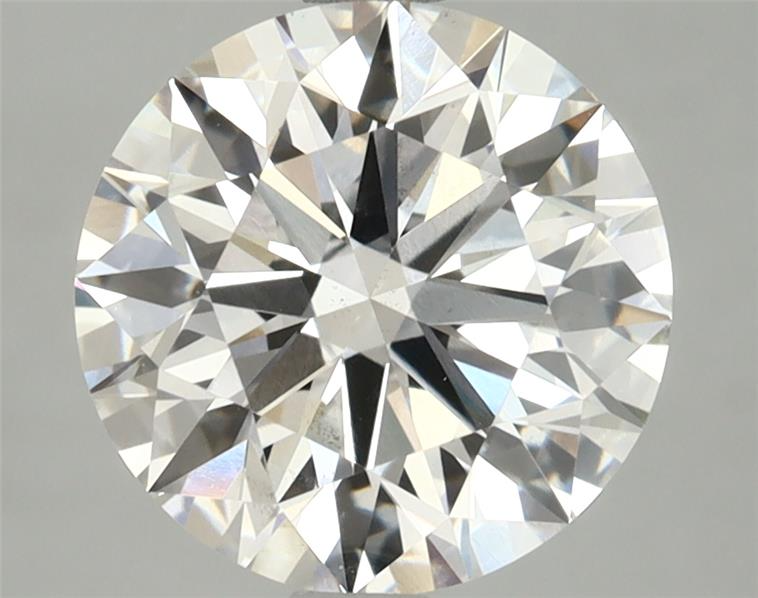3.14ct Round, F VS2 — IGI