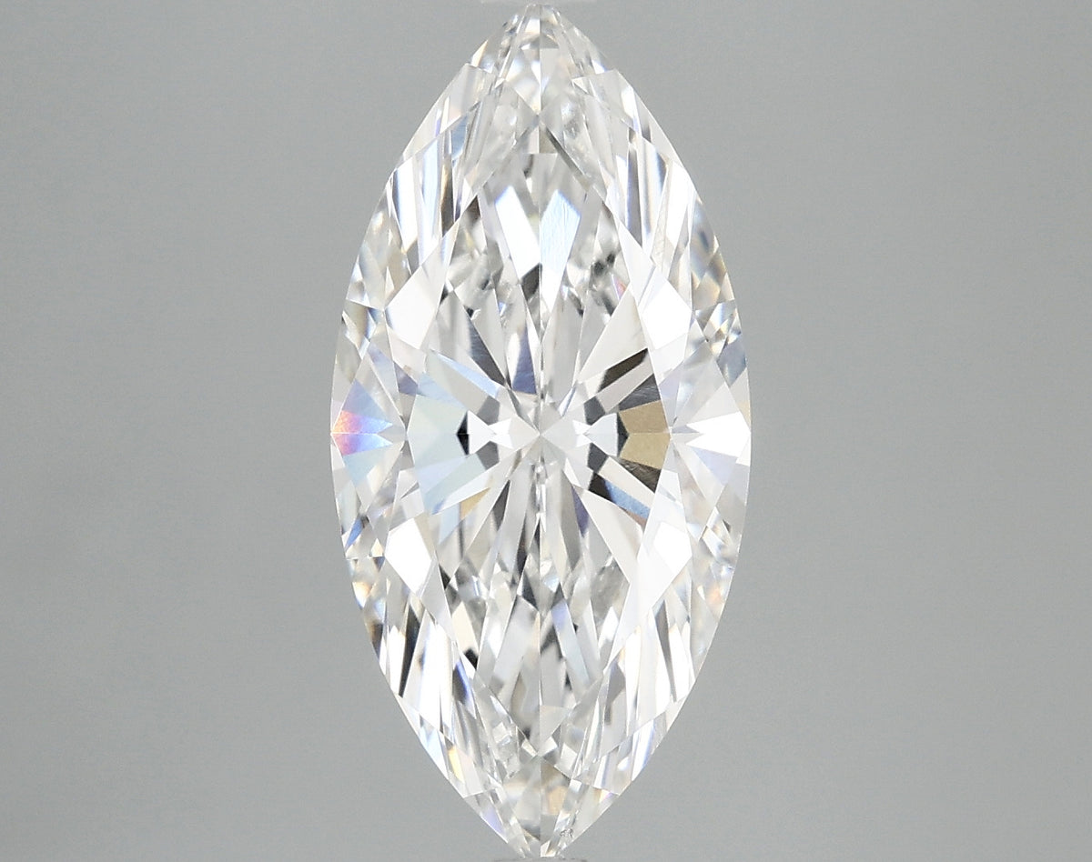 3.5ct Marquise, F VS2 — IGI