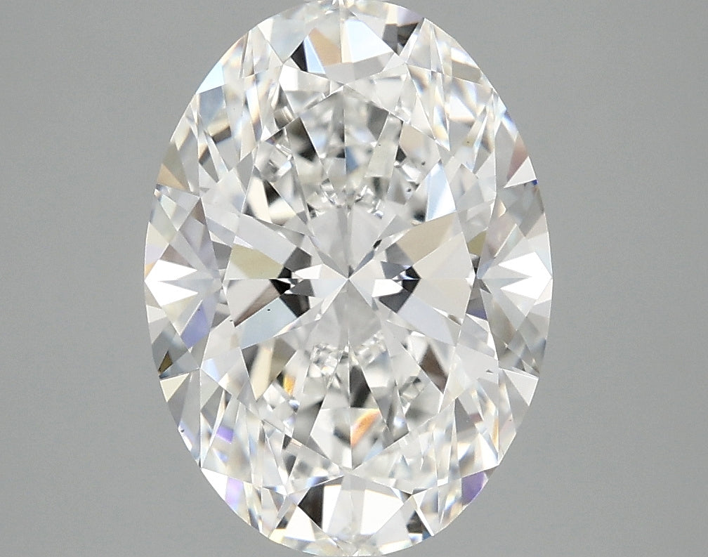 3.45ct Oval, F VS1 — IGI