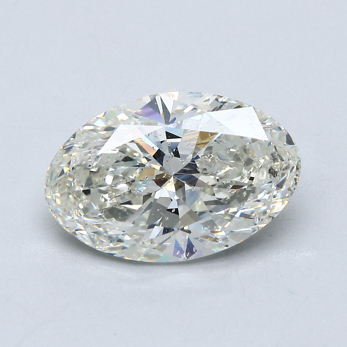 4.1ct Oval Natural Diamond — G SI2, GIA Certified