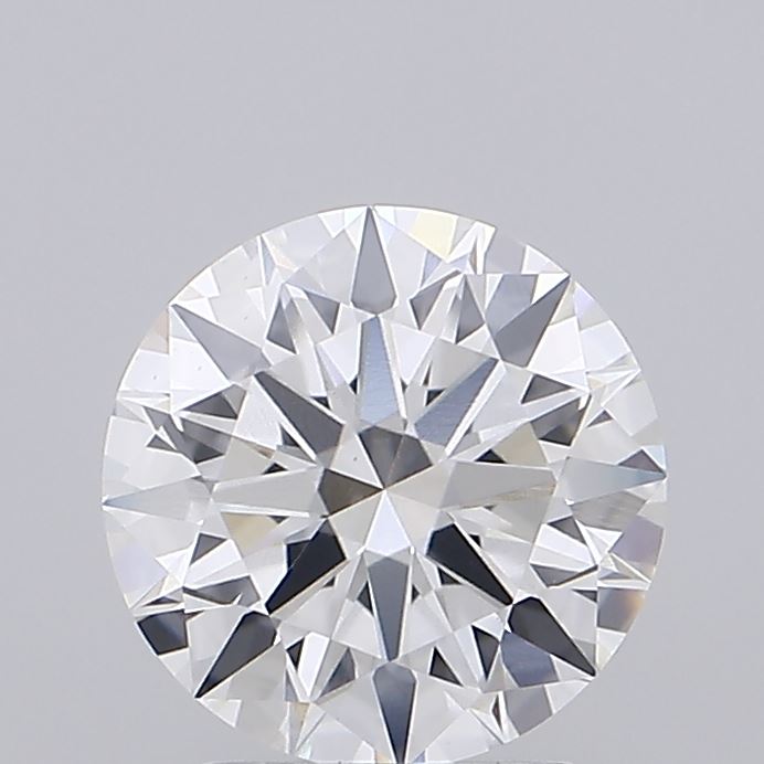 2.1ct Round, E VS1 — IGI