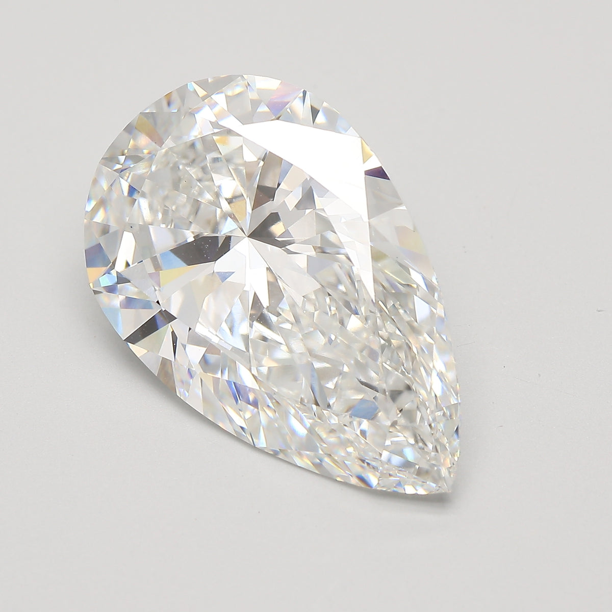 12.05ct Pear Lab-Grown Diamond — E VVS2, IGI Certified