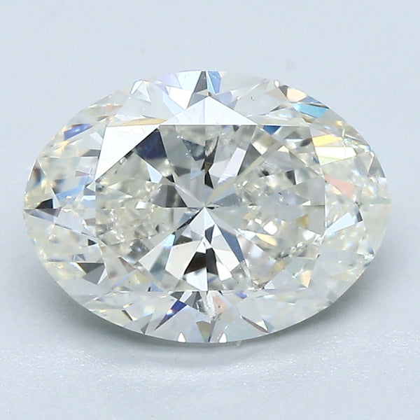 2.52ct Oval Natural Diamond — I SI2, GIA Certified