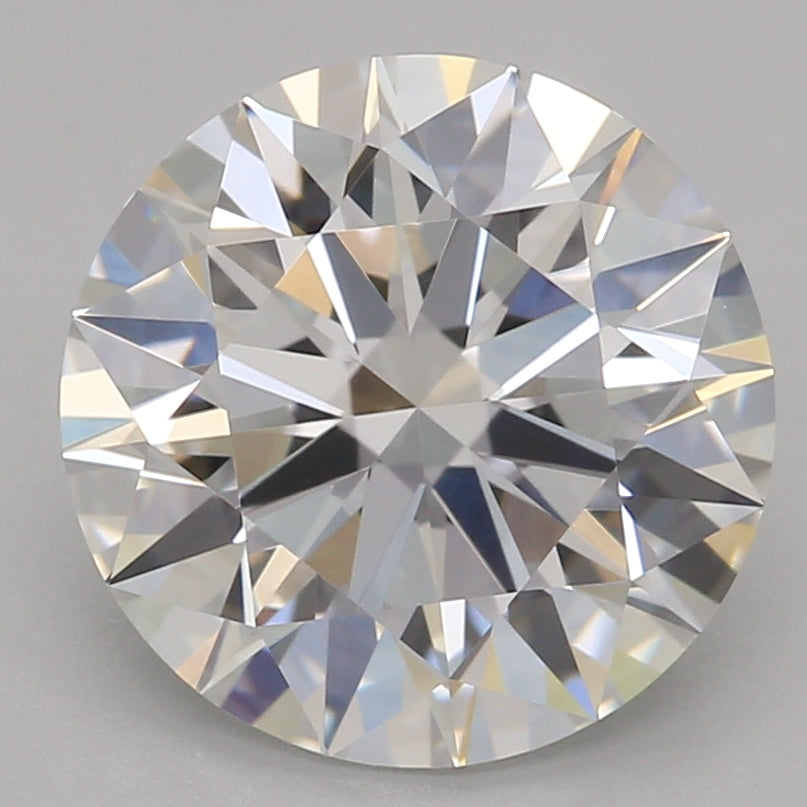 2.08ct Round, E VVS1 — IGI