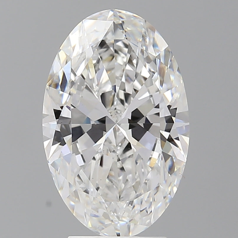 4.04ct Oval Lab-Grown Diamond — E VS1, IGI Certified