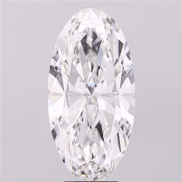 5.31ct Moval, F VVS2 — IGI
