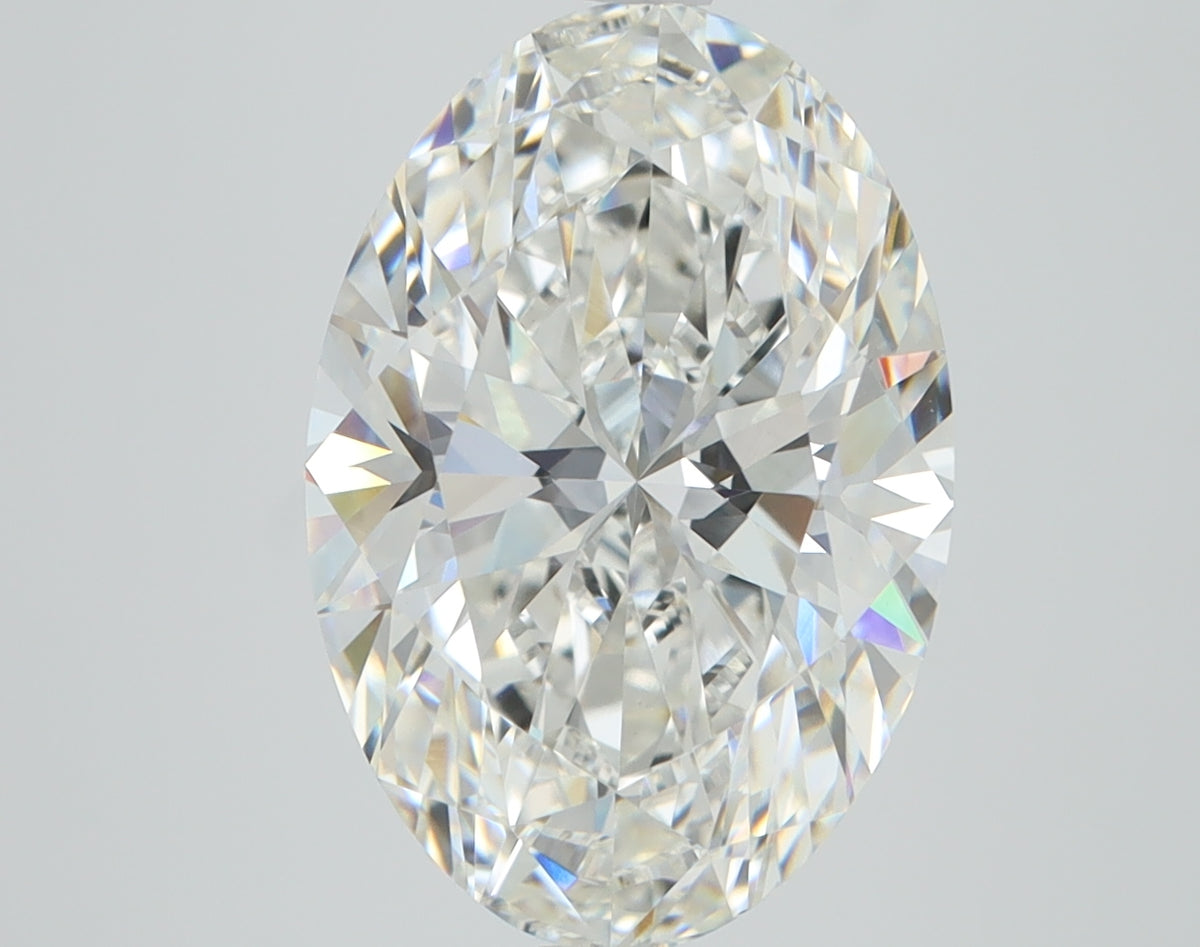 5.08ct Oval, F VVS2 — IGI
