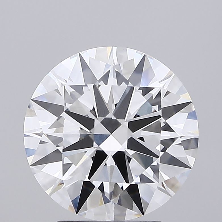 3.34ct Round, F VVS2 — IGI