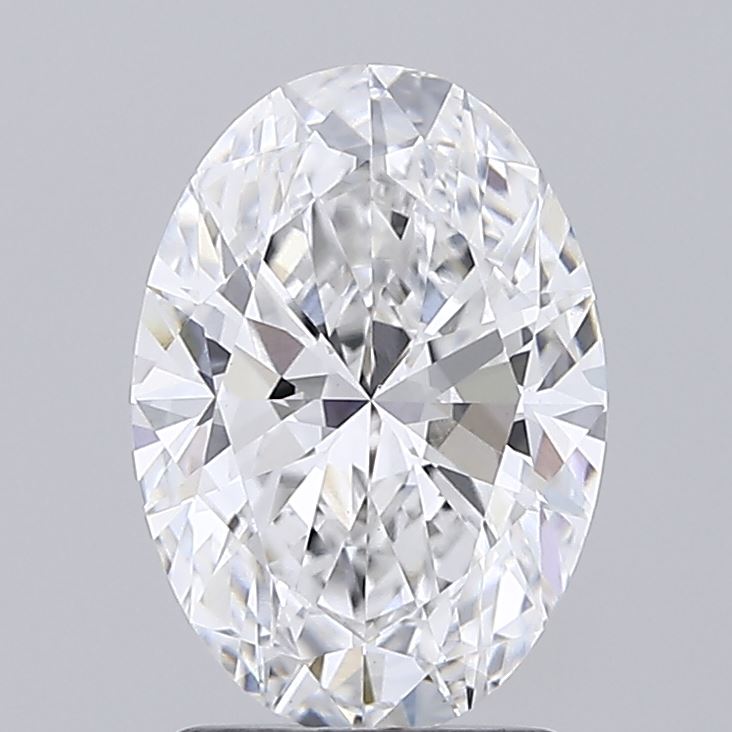 2.0ct Oval, D VS1 — IGI