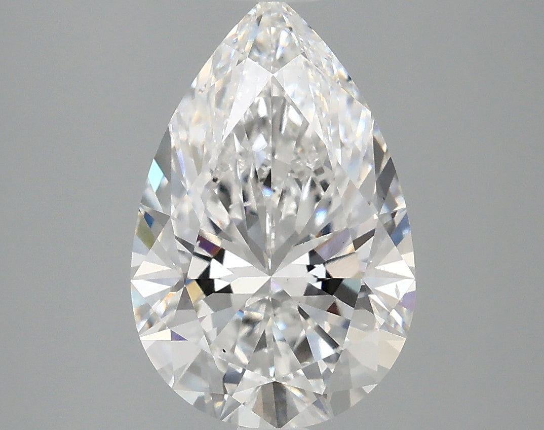 2.87ct Pear, E VS2 — IGI