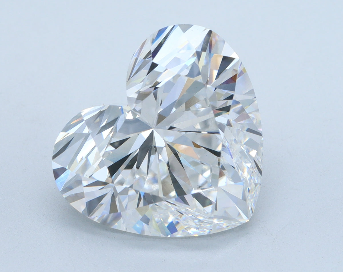 7.02ct Heart, D VS1 — IGI